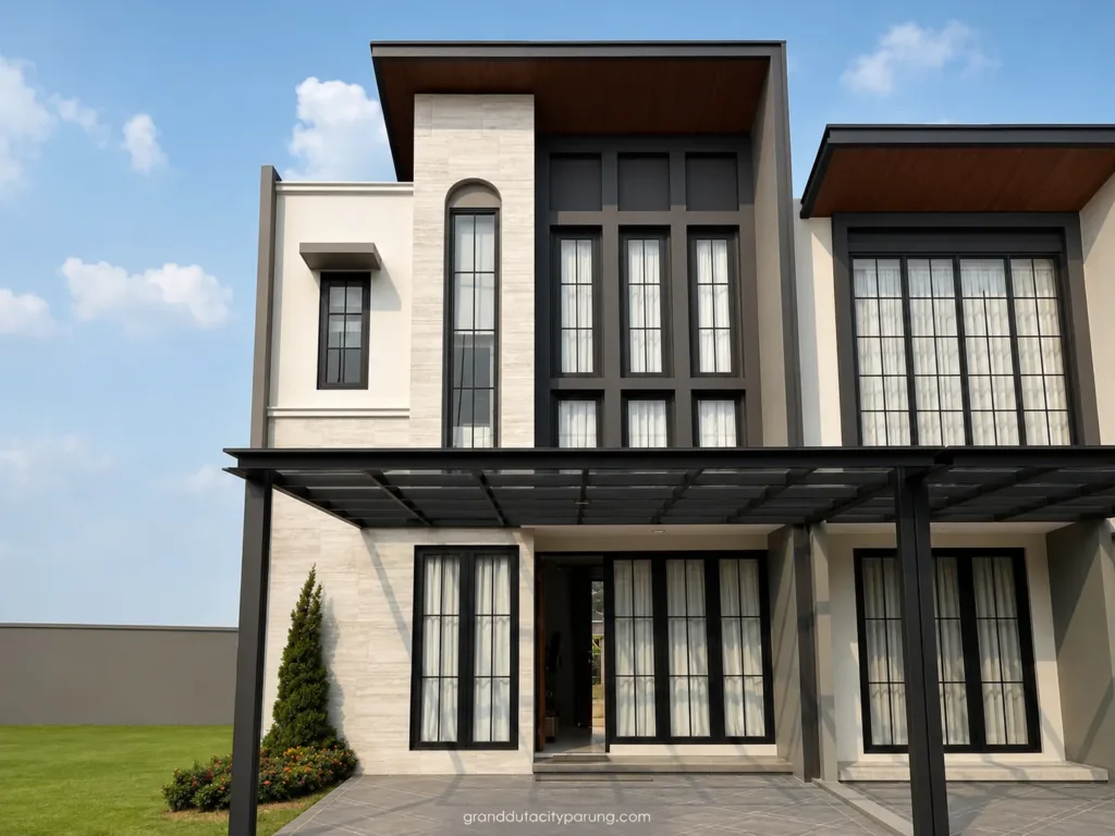 Rumah Tipe Tuscan 66 - Grand Duta City Parung Parung Bogor