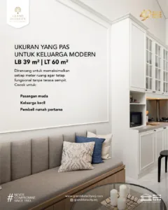 Rumah Tipe Verona 39 - Grand Duta City Parung Parung Bogor - Foto 4